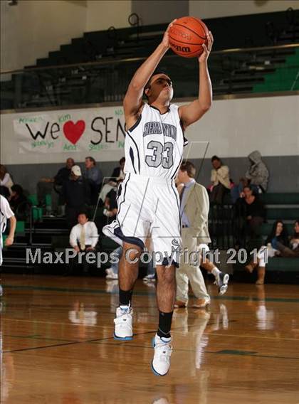Thumbnail 1 in Animo Leadership @ Sierra Canyon (CIF SS Playoffs) photogallery.