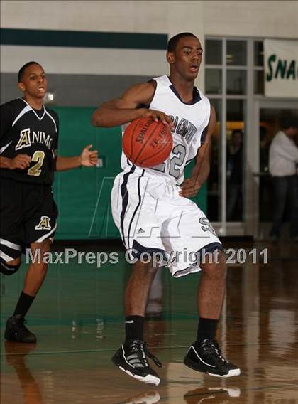 Thumbnail 3 in Animo Leadership @ Sierra Canyon (CIF SS Playoffs) photogallery.
