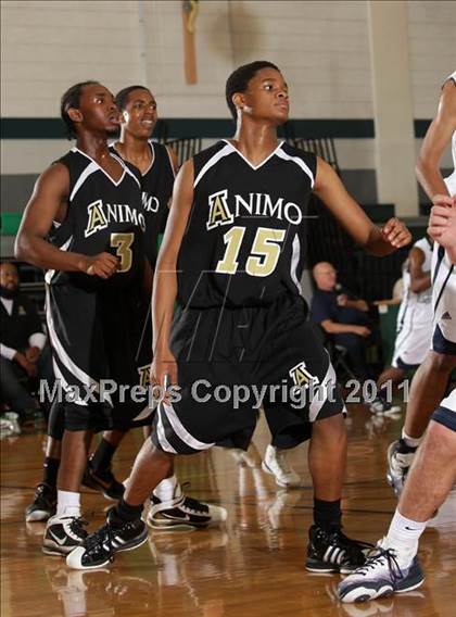 Thumbnail 1 in Animo Leadership @ Sierra Canyon (CIF SS Playoffs) photogallery.