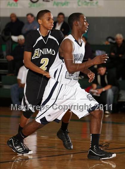 Thumbnail 1 in Animo Leadership @ Sierra Canyon (CIF SS Playoffs) photogallery.