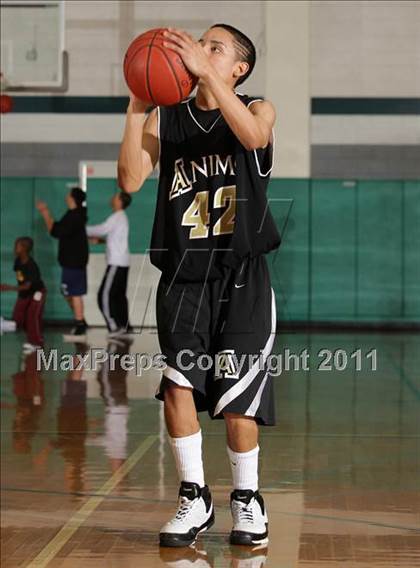 Thumbnail 1 in Animo Leadership @ Sierra Canyon (CIF SS Playoffs) photogallery.