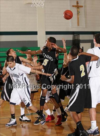 Thumbnail 1 in Animo Leadership @ Sierra Canyon (CIF SS Playoffs) photogallery.
