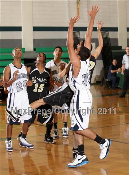 Thumbnail 2 in Animo Leadership @ Sierra Canyon (CIF SS Playoffs) photogallery.