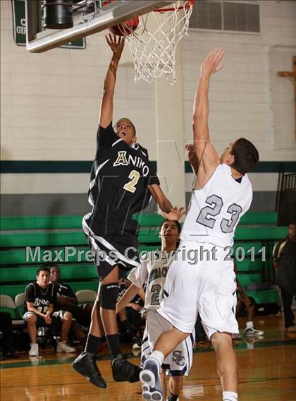 Thumbnail 3 in Animo Leadership @ Sierra Canyon (CIF SS Playoffs) photogallery.