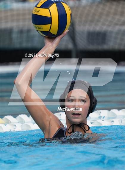 Thumbnail 3 in Clovis West vs St. Ignatius College Preparatory (St. Francis Invitational) photogallery.