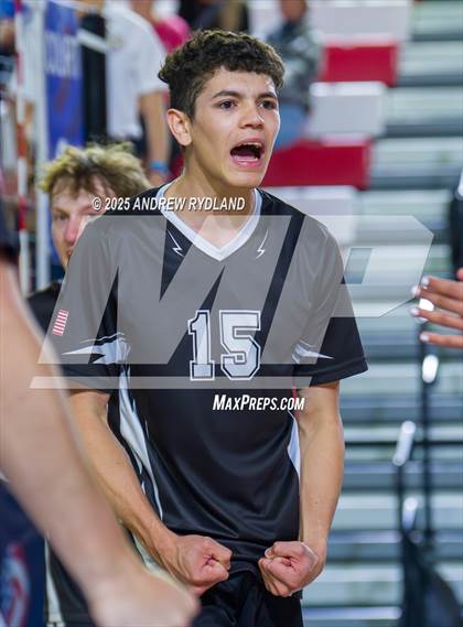 Thumbnail 3 in Regis Groff vs. Pueblo South (CHSAA 4A Championship) photogallery.