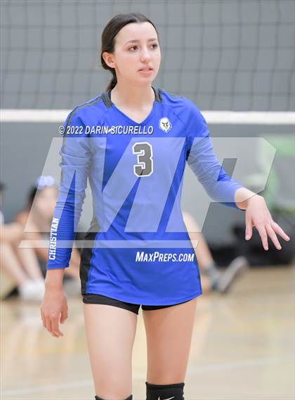 Thumbnail 1 in North vs Desert Christian (Epic Tourneys Volleyball Invite) photogallery.