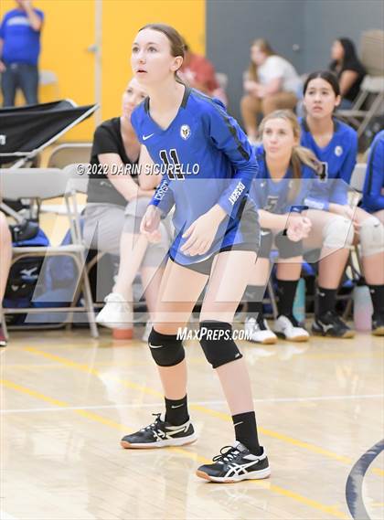 Thumbnail 2 in North vs Desert Christian (Epic Tourneys Volleyball Invite) photogallery.