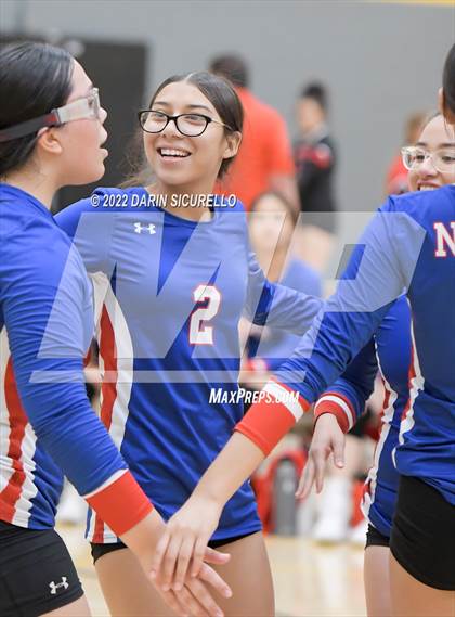 Thumbnail 3 in North vs Desert Christian (Epic Tourneys Volleyball Invite) photogallery.