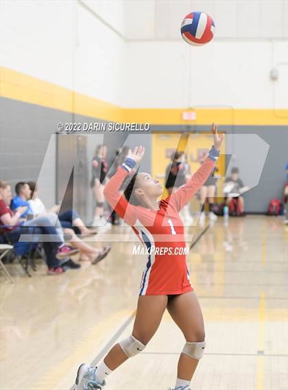 Thumbnail 2 in North vs Desert Christian (Epic Tourneys Volleyball Invite) photogallery.