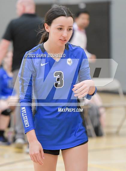 Thumbnail 2 in North vs Desert Christian (Epic Tourneys Volleyball Invite) photogallery.