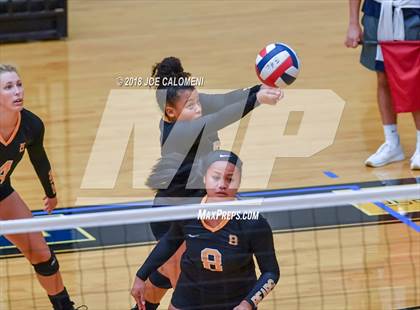 Thumbnail 1 in Brandeis vs Brennan (NEISD Volleyball Tournament) photogallery.