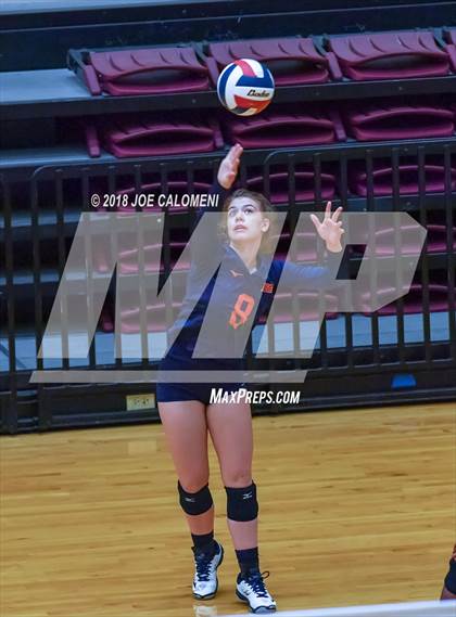 Thumbnail 1 in Brandeis vs Brennan (NEISD Volleyball Tournament) photogallery.