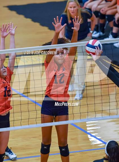 Thumbnail 1 in Brandeis vs Brennan (NEISD Volleyball Tournament) photogallery.
