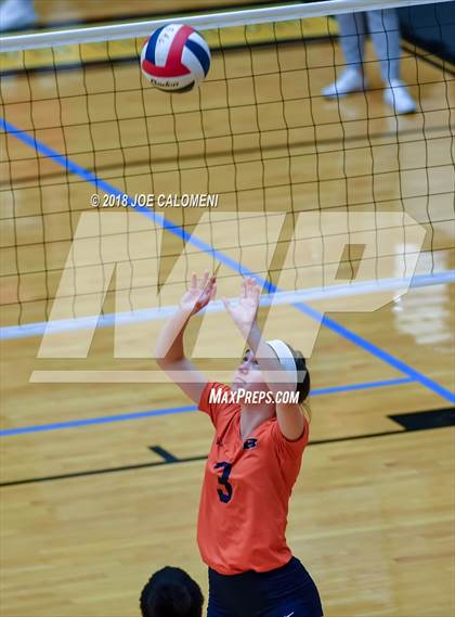 Thumbnail 3 in Brandeis vs Brennan (NEISD Volleyball Tournament) photogallery.