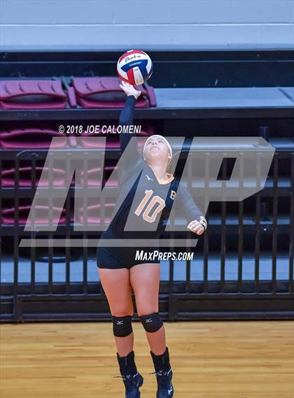 Thumbnail 2 in Brandeis vs Brennan (NEISD Volleyball Tournament) photogallery.