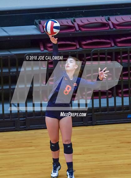 Thumbnail 2 in Brandeis vs Brennan (NEISD Volleyball Tournament) photogallery.