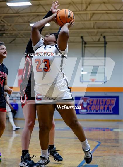 Thumbnail 2 in Chilton County vs Maplesville (Chilton County Tournament) photogallery.