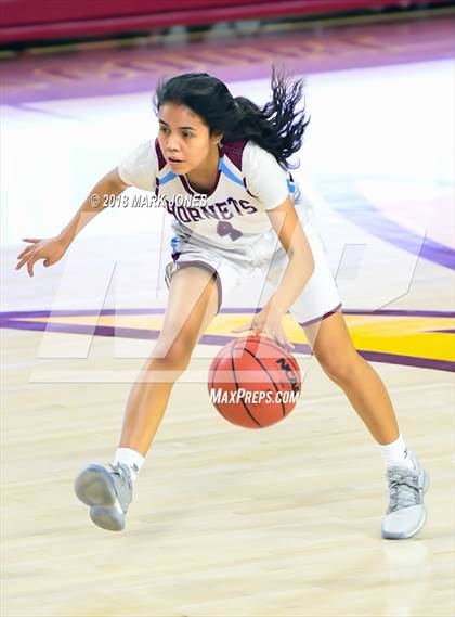 Thumbnail 3 in San Carlos vs. Ganado - Native American Basketball Classic photogallery.
