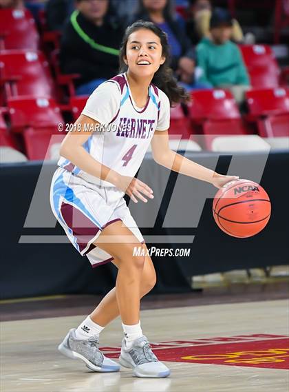 Thumbnail 2 in San Carlos vs. Ganado - Native American Basketball Classic photogallery.