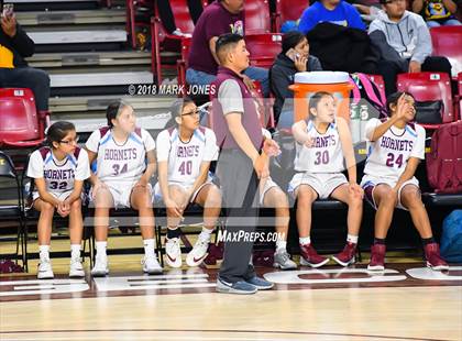 Thumbnail 2 in San Carlos vs. Ganado - Native American Basketball Classic photogallery.
