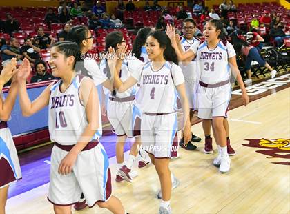 Thumbnail 1 in San Carlos vs. Ganado - Native American Basketball Classic photogallery.