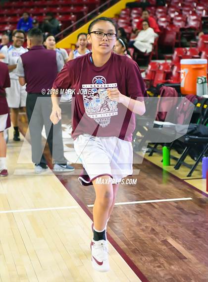 Thumbnail 3 in San Carlos vs. Ganado - Native American Basketball Classic photogallery.