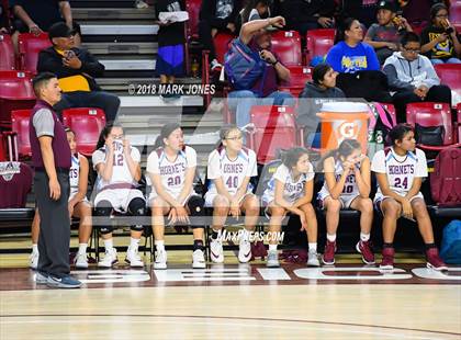 Thumbnail 2 in San Carlos vs. Ganado - Native American Basketball Classic photogallery.