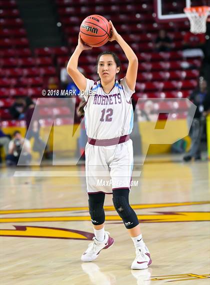 Thumbnail 2 in San Carlos vs. Ganado - Native American Basketball Classic photogallery.