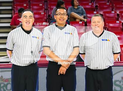 Thumbnail 2 in San Carlos vs. Ganado - Native American Basketball Classic photogallery.