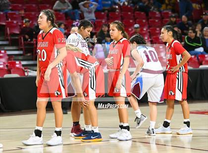 Thumbnail 2 in San Carlos vs. Ganado - Native American Basketball Classic photogallery.