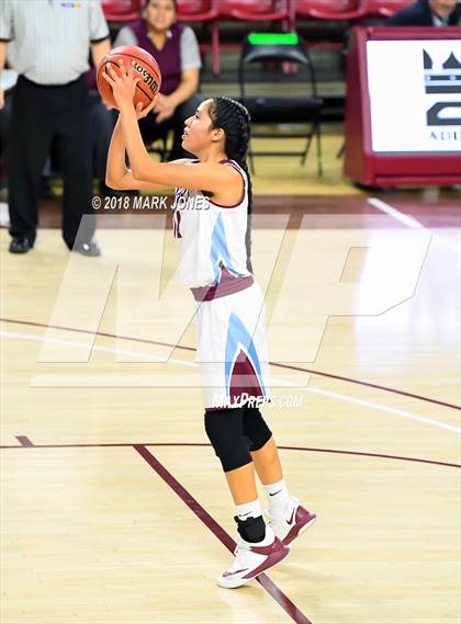 Thumbnail 3 in San Carlos vs. Ganado - Native American Basketball Classic photogallery.