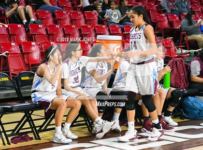 Thumbnail 2 in San Carlos vs. Ganado - Native American Basketball Classic photogallery.