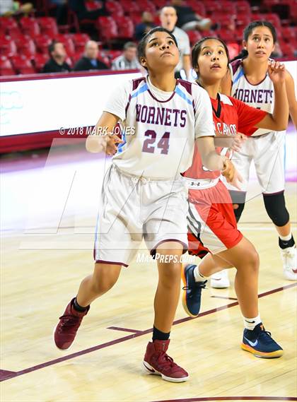Thumbnail 1 in San Carlos vs. Ganado - Native American Basketball Classic photogallery.