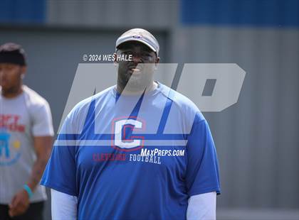Thumbnail 3 in Cleveland Central vs Lewisburg (U of Memphis 7v7) photogallery.