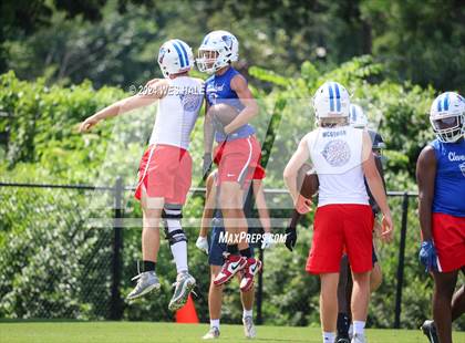 Thumbnail 3 in Cleveland Central vs Lewisburg (U of Memphis 7v7) photogallery.