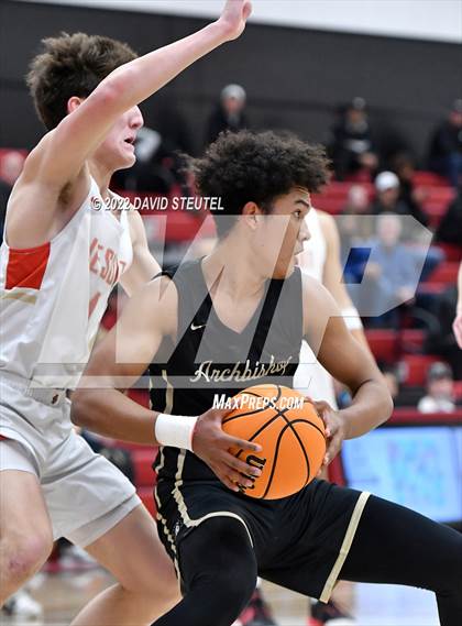Thumbnail 2 in Archbishop Mitty vs. Jesuit (Fr. Barry Christmas Classic) photogallery.