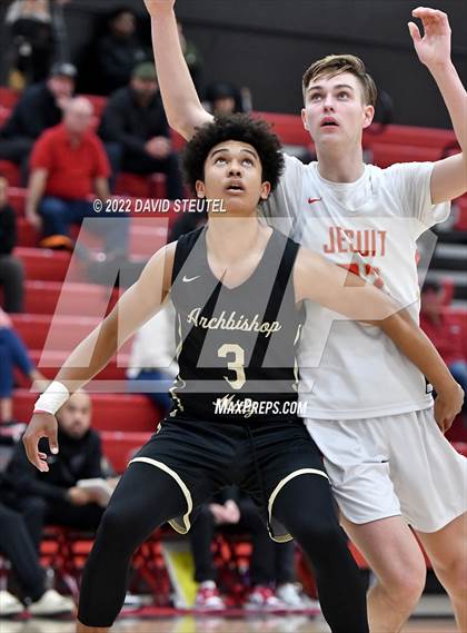 Thumbnail 2 in Archbishop Mitty vs. Jesuit (Fr. Barry Christmas Classic) photogallery.