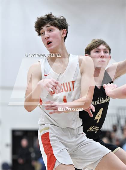 Thumbnail 3 in Archbishop Mitty vs. Jesuit (Fr. Barry Christmas Classic) photogallery.