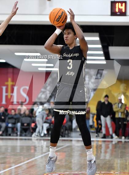 Thumbnail 2 in Archbishop Mitty vs. Jesuit (Fr. Barry Christmas Classic) photogallery.