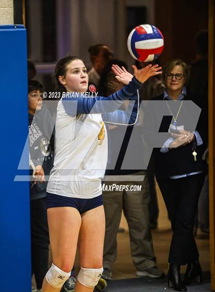 Thumbnail 1 in Woburn Memorial @ Notre Dame Academy (MIAA Division 2 Round of 32) photogallery.