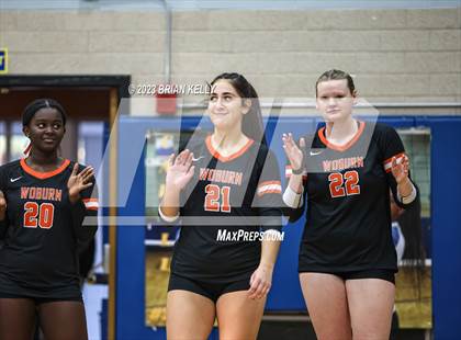 Thumbnail 1 in Woburn Memorial @ Notre Dame Academy (MIAA Division 2 Round of 32) photogallery.
