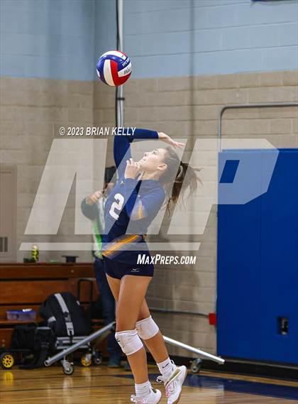 Thumbnail 2 in Woburn Memorial @ Notre Dame Academy (MIAA Division 2 Round of 32) photogallery.