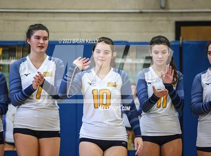 Thumbnail 2 in Woburn Memorial @ Notre Dame Academy (MIAA Division 2 Round of 32) photogallery.
