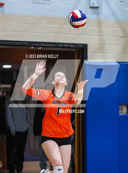 Thumbnail 2 in Woburn Memorial @ Notre Dame Academy (MIAA Division 2 Round of 32) photogallery.