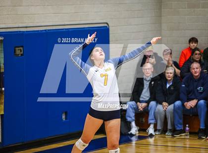 Thumbnail 2 in Woburn Memorial @ Notre Dame Academy (MIAA Division 2 Round of 32) photogallery.