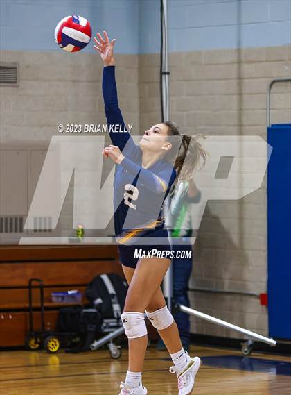 Thumbnail 3 in Woburn Memorial @ Notre Dame Academy (MIAA Division 2 Round of 32) photogallery.