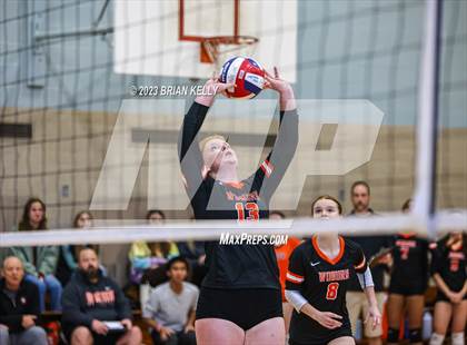 Thumbnail 2 in Woburn Memorial @ Notre Dame Academy (MIAA Division 2 Round of 32) photogallery.