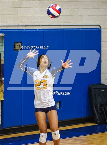 Thumbnail 2 in Woburn Memorial @ Notre Dame Academy (MIAA Division 2 Round of 32) photogallery.