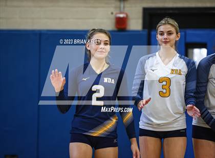 Thumbnail 2 in Woburn Memorial @ Notre Dame Academy (MIAA Division 2 Round of 32) photogallery.